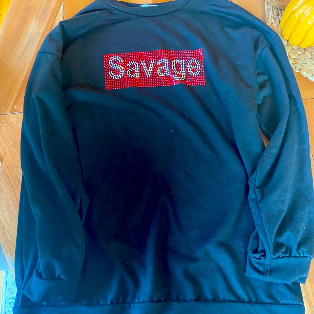 Fashion nova SAVAGE shirt